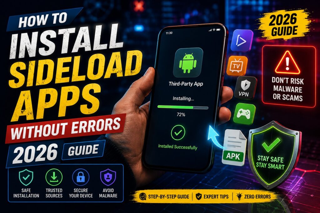 How to Install Sideload Apps Without Errors