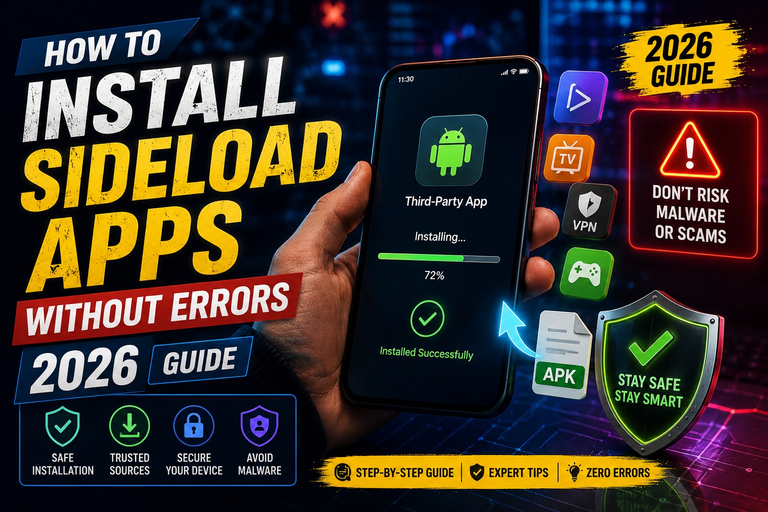 How to Install Sideload Apps Without Errors