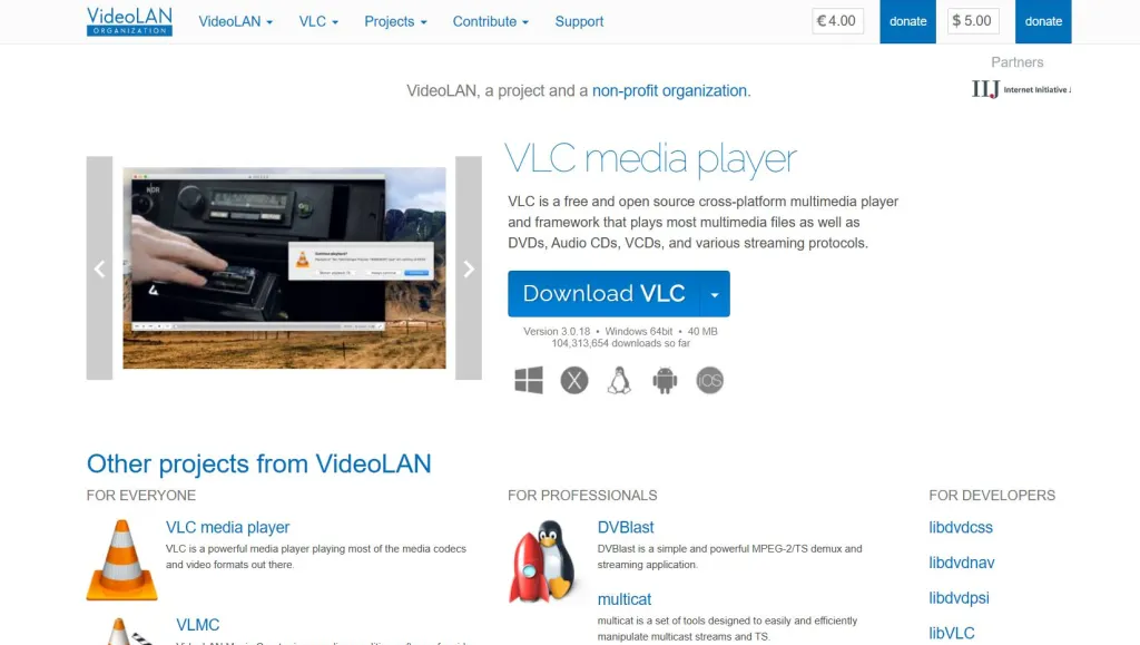 Install VLC on Windows PC
