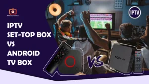 How does android tv box work