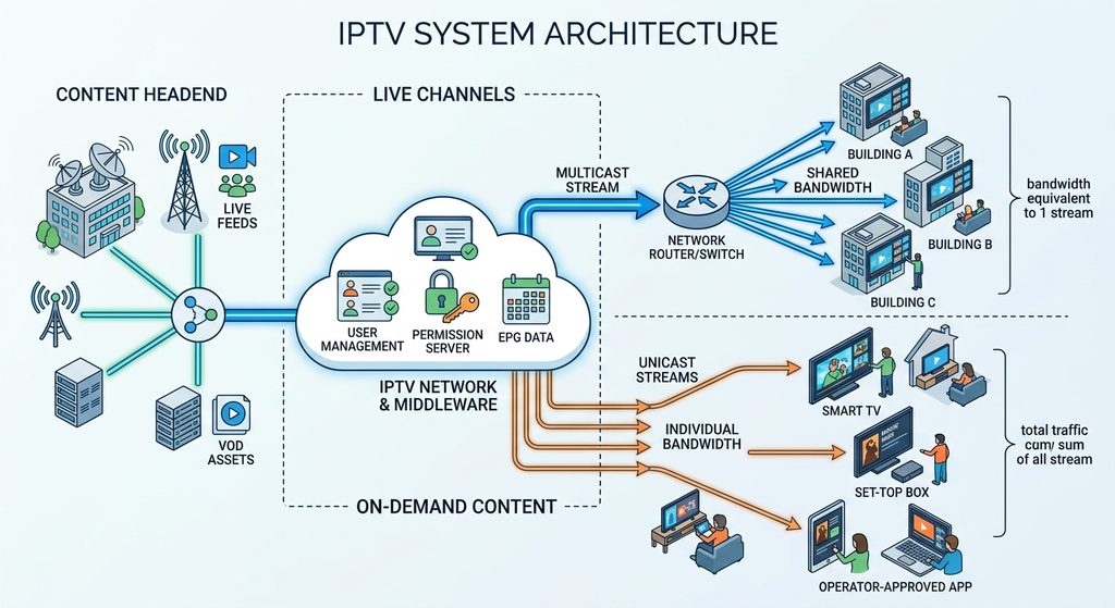 How IPTV Works
