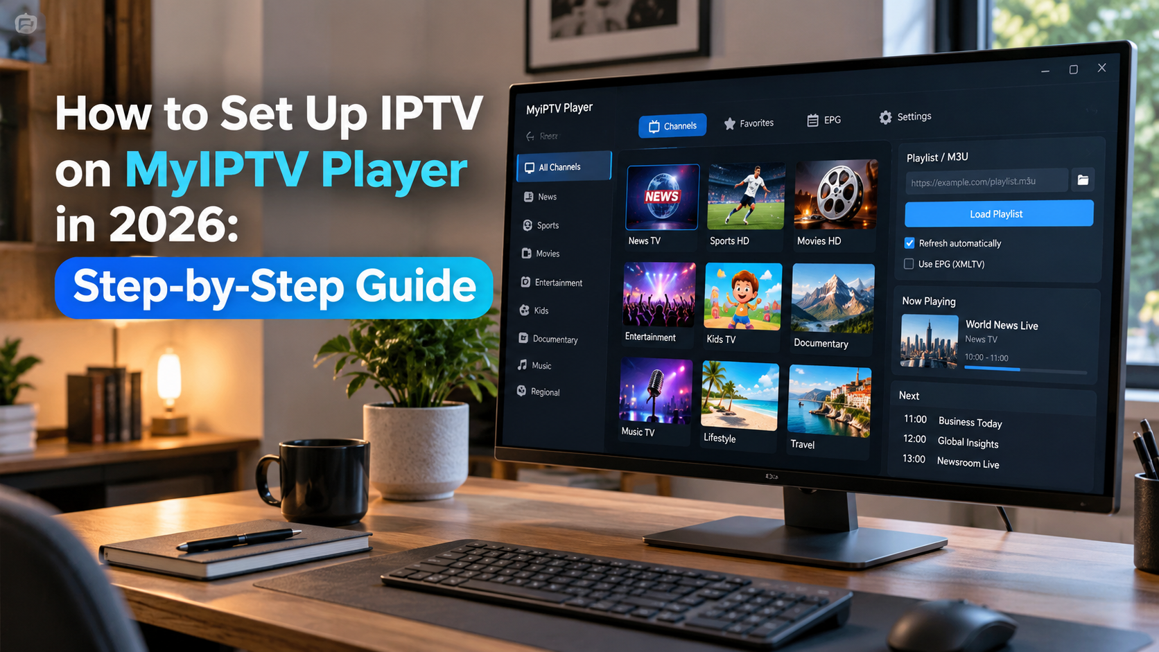 How to Set Up IPTV on MyIPTV Player in 2026