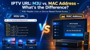 IPTV URL M3U vs. MAC Address – What's the Difference