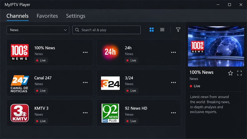 What is MyIPTV Player