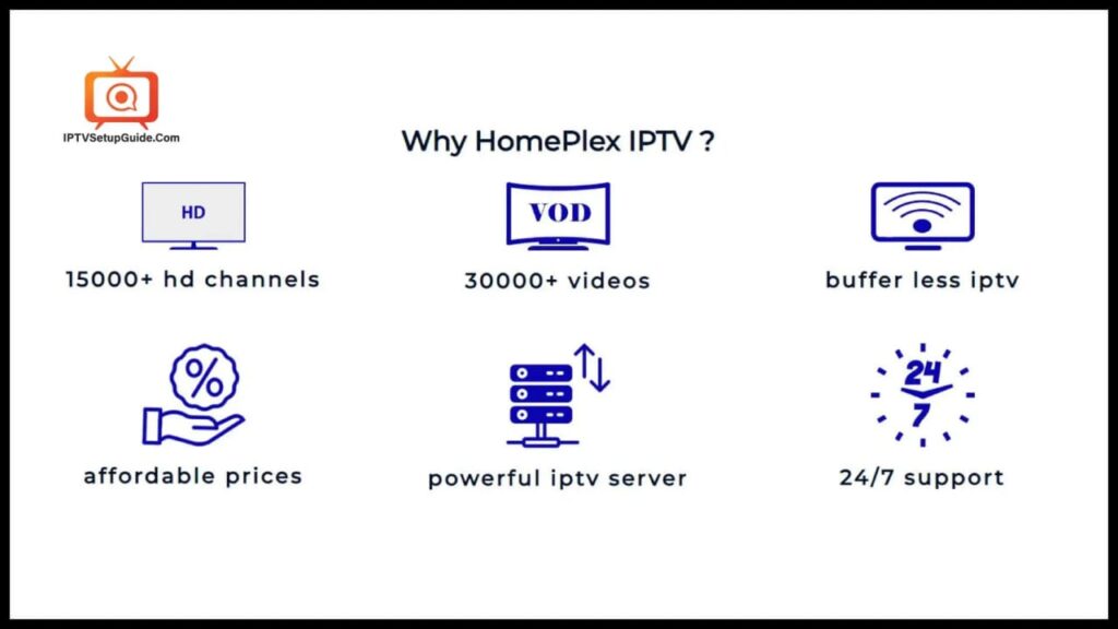 HomeplexIPTV Features