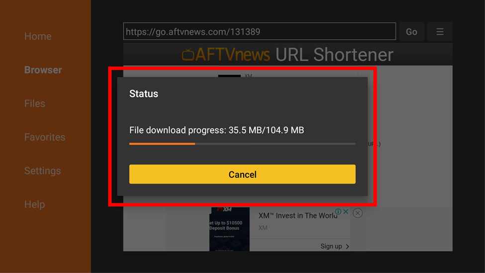 App Downloading on Firestick