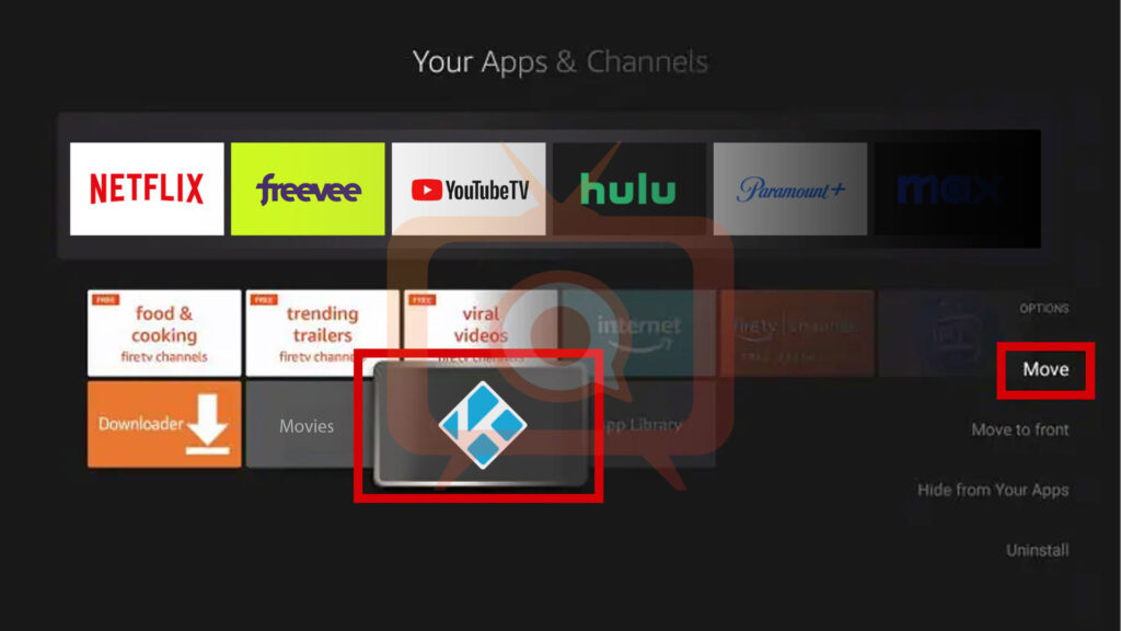 Kodi app on Firestick