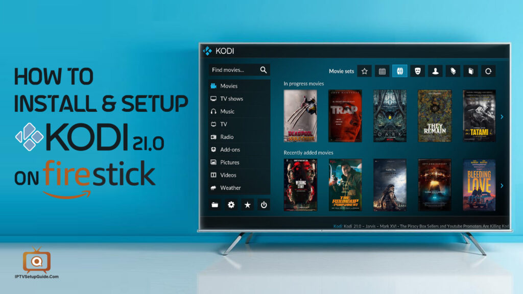 how to install and setup kodi on firestick