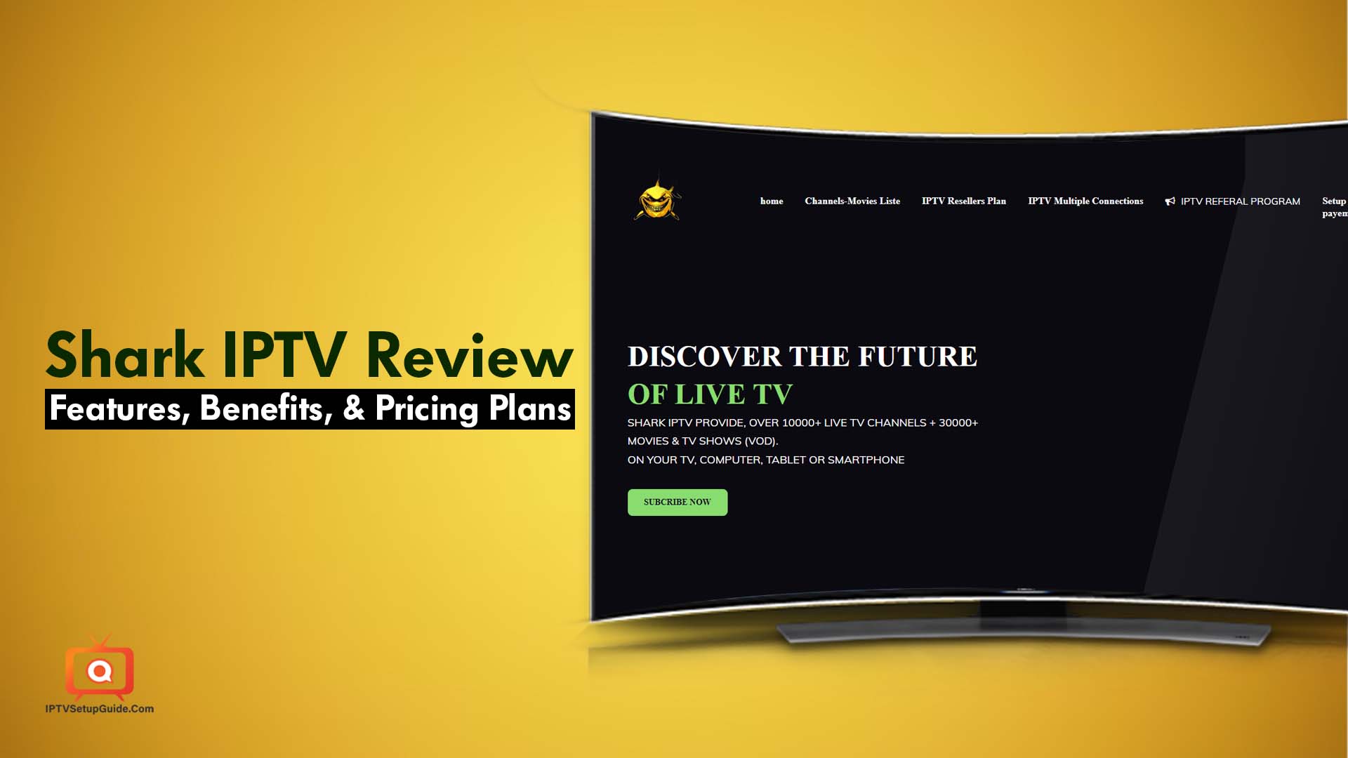Shark IPTV using Review