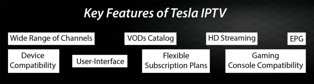 8 Key Features of Tesla IPTV