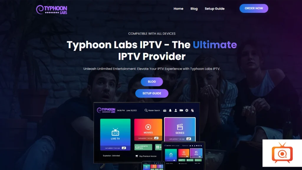 Official Typhoon Labs IPTV Website