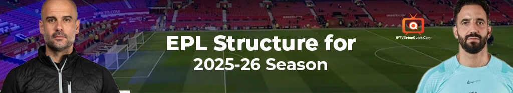 epl structure for 2025-26 season