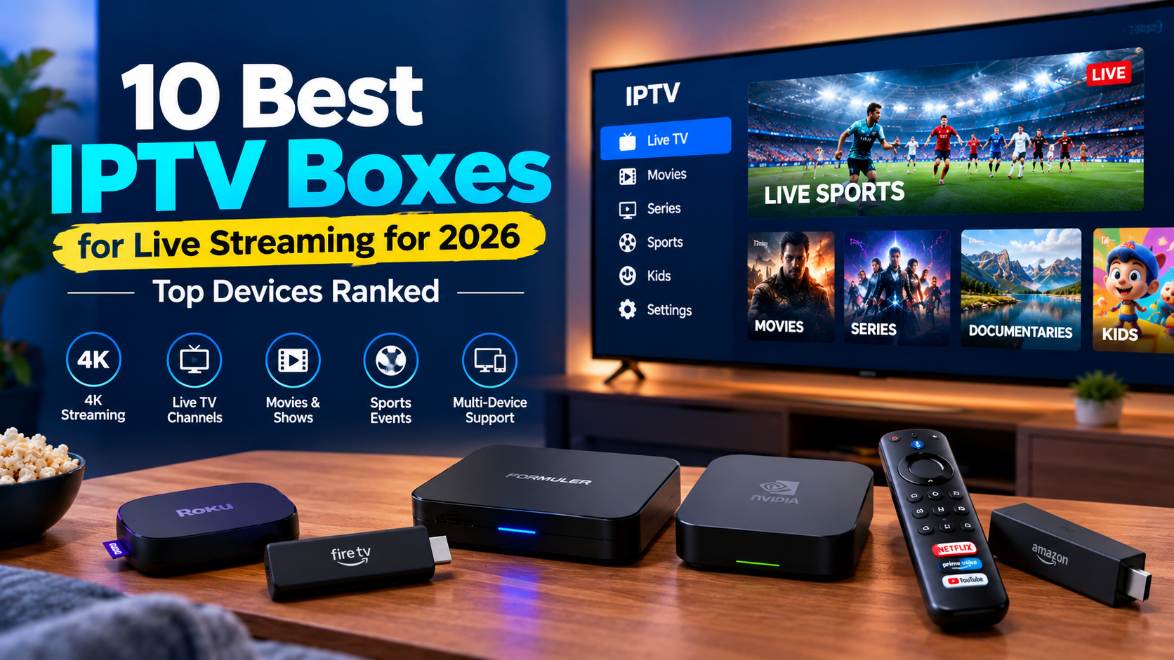 10 Best IPTV Boxes for Live Streaming for 2026 Top Devices Ranked
