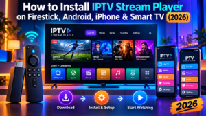 How to Install IPTV Stream Player on Firestick, Android, iPhone & Smart TV (2026)