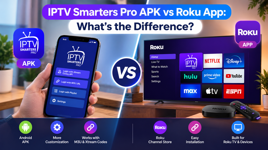 IPTV Smarters Pro APK vs Roku App How to Install IPTV Smarters Pro on Roku in 2026: Step-by-Step Guide