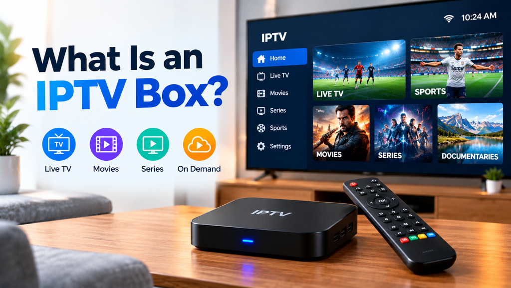 What Is an IPTV Box What Is an IPTV Box